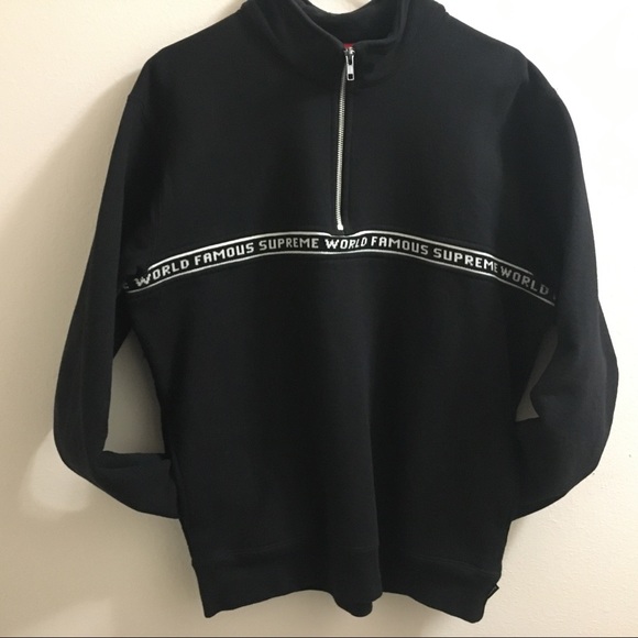 Supreme World Famous Half Zip Sweater (Authentic) Supreme World Famous Half Zip Sweater (Authentic)